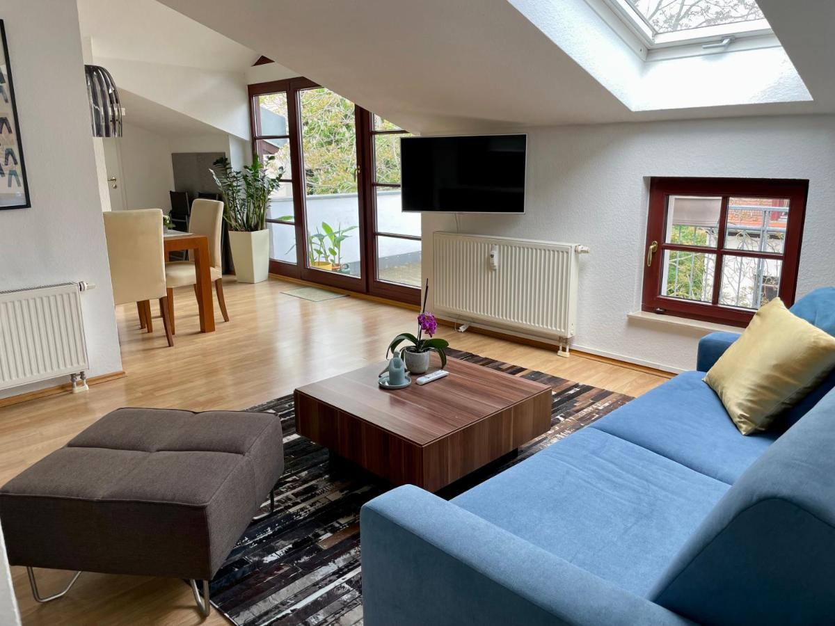 Charmante Dachgeschoss Wohnung Leipzig Ngoại thất bức ảnh